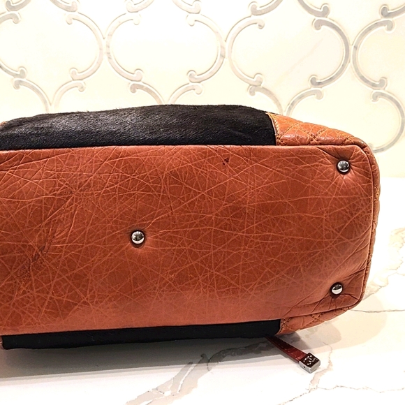 Chanel Brown Ponyhair with Quilted Leather - Picture 4 of 5